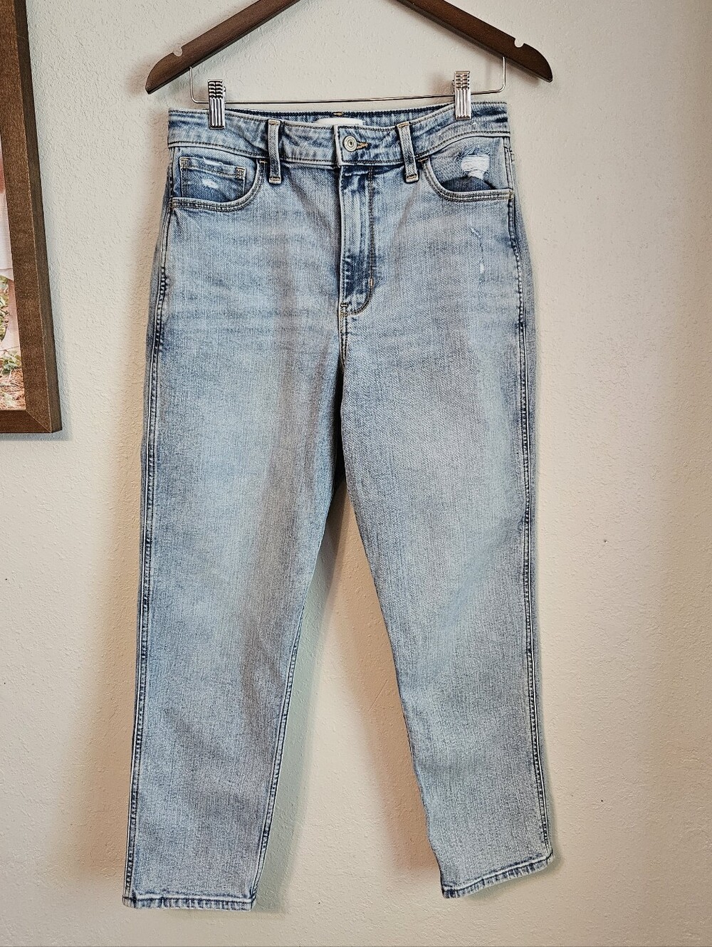 Abercrombie & Fitch The Mom High Rise Denim Jeans Womens Size 29